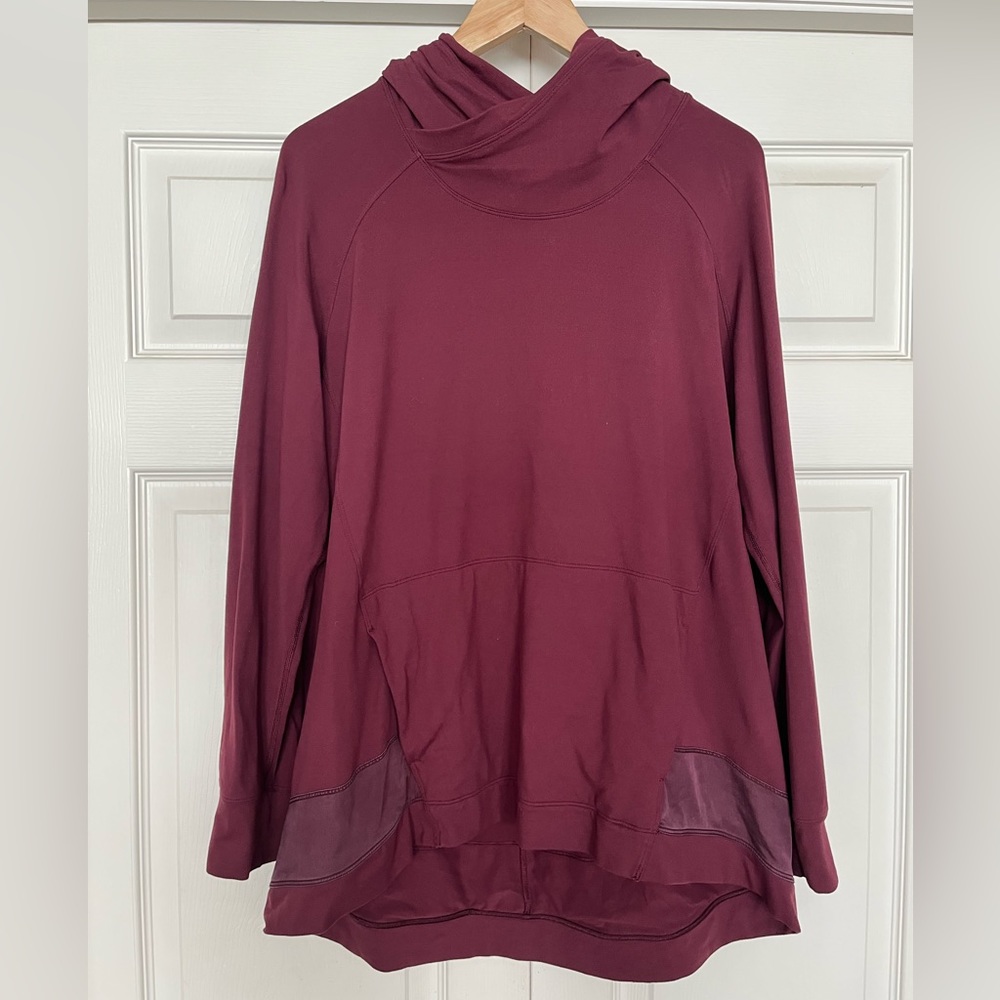 {Lululemon} Starting Place Hoodie Sweatshirt in Garnet - Women's 10